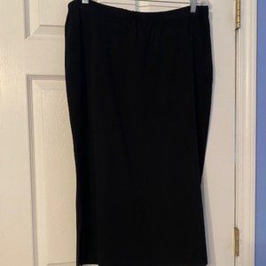 Ming Wang Black Skirt